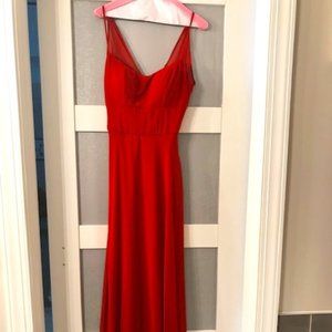 Burnt Orange Long Dress